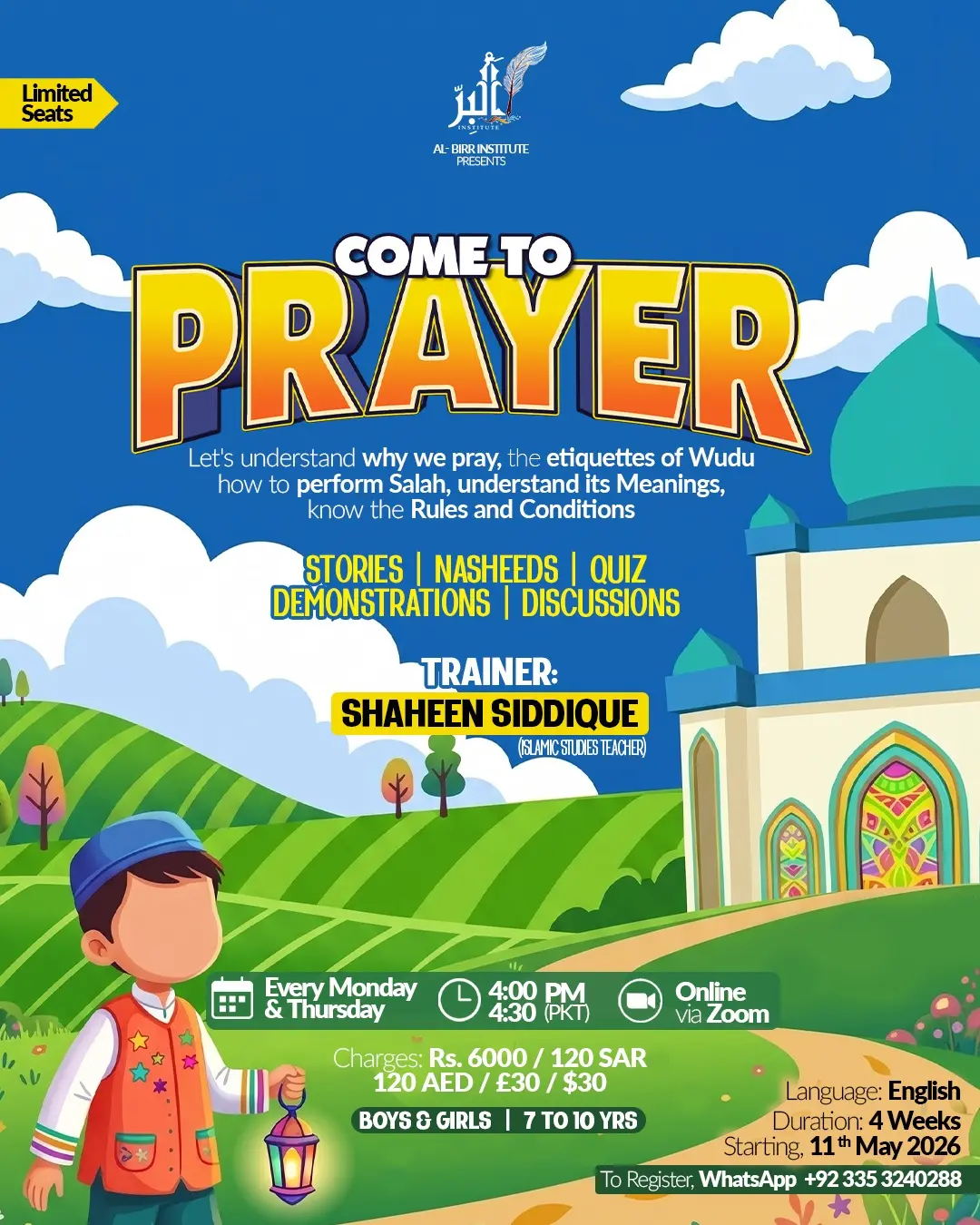 Courses 246 Come to Prayer - Al Birr Institute